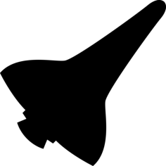 Jet Shape Sticker Outline Svg File, Free Vectors File
